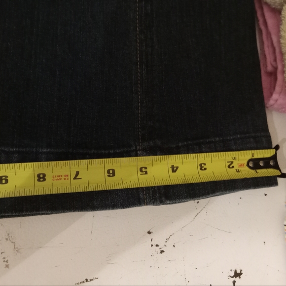 Monroe & Main Jeans Pants Wide Legs Mid Rise Hipster Size 6 Short - Picture 8 of 8